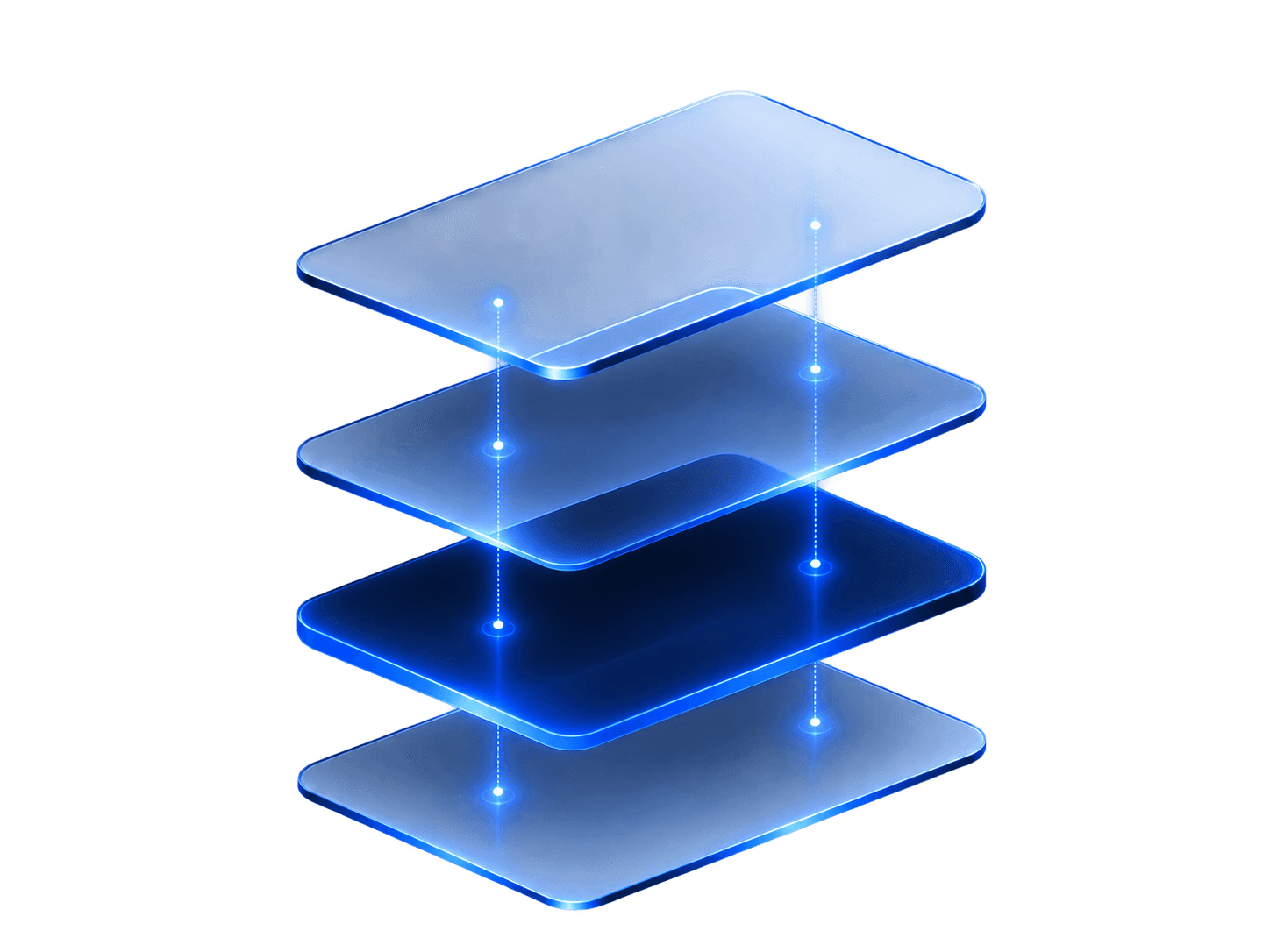 Exploded privacy architecture layers